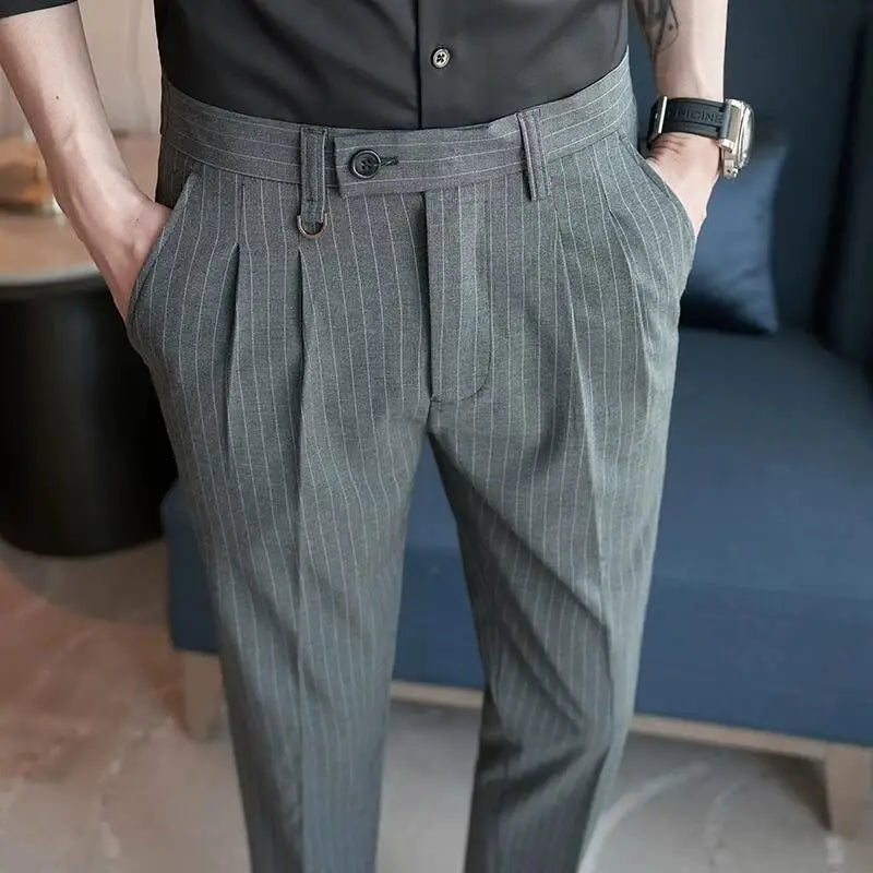Striped Suit Trousers Norva