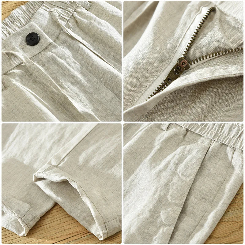 Men's Linen Trousers Elegio Norva