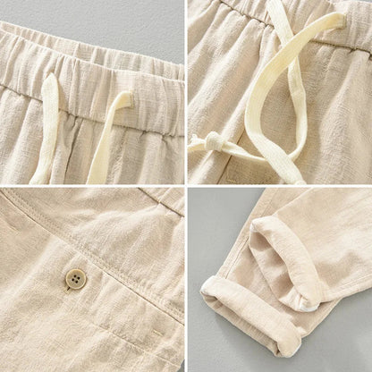 Men's Linen Trousers Rovino Norva
