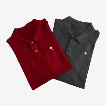 [BUY 1, GET 2] Set of 2 Essential Polos